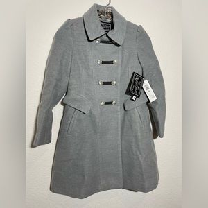 New brand grey coat for girls